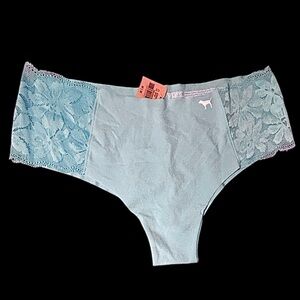 Victoria's Secret Light Blue Lace Panties